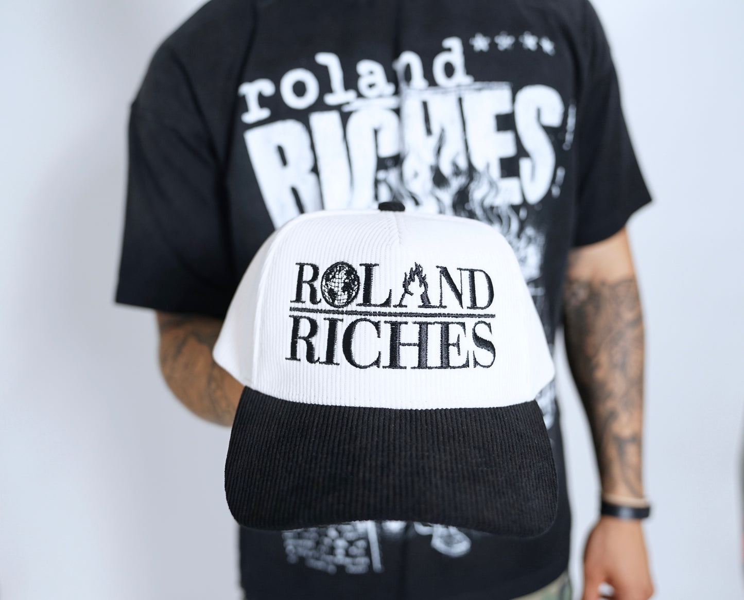 Rich Flame Corduroy Snapback