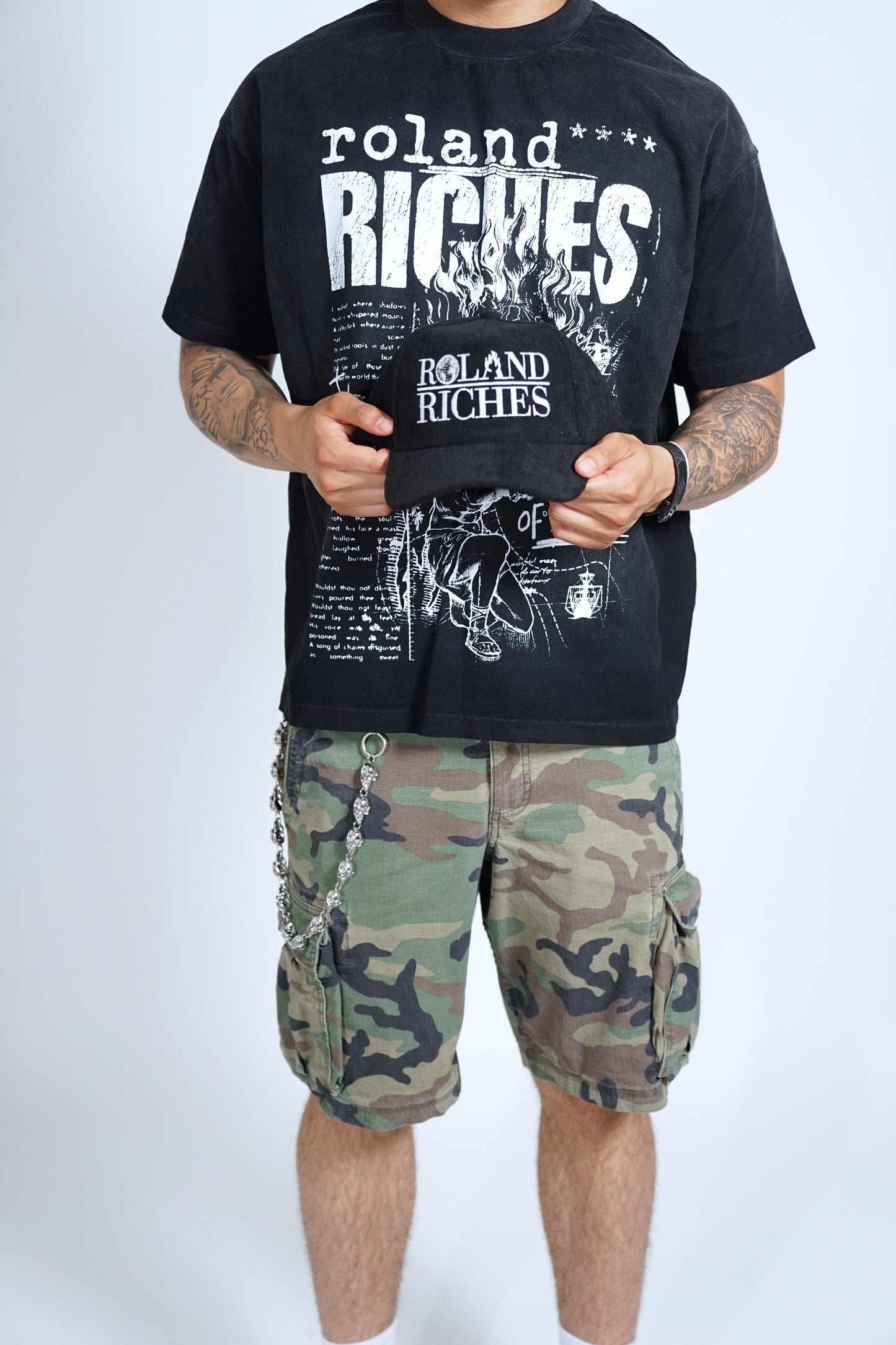 Rich Flame Corduroy Snapback